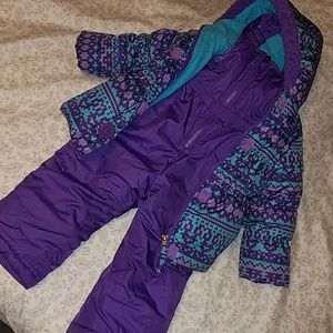 Pink Platinum 2T Snowsuit